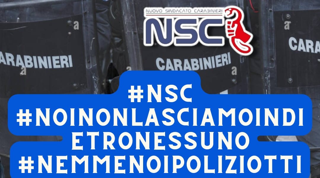 Scontri a Pisa e Firenze, il Nuovo Sindacato Carabinieri solidale con i poliziotti